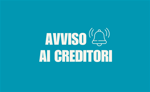 Avviso ai creditori - Lavori di miglioramento della rete di scolo delle acque meteoriche lungo la SP147 e zone limitrofe